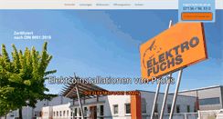 Desktop Screenshot of elektrofuchs.info