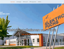 Tablet Screenshot of elektrofuchs.info