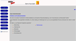 Desktop Screenshot of elektrofuchs.de