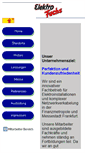 Mobile Screenshot of elektrofuchs.de